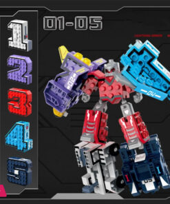 Children'S Digital Transformation Toys Number 0-9 Set Car Ensemble Robot Transformers Puzzle Math Early Education Blocks - Image 3
