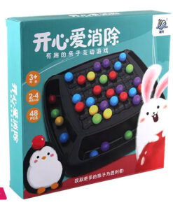 Children's Rainbow Ball Elimination Music Pair Touch Early Education Tabletop Game Chess Parent-Child Interactive Toys