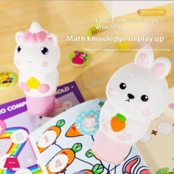 Children'S Seal Toy Magic Stamp Reward Boys And Girls Cartoon Sticker Book Traceless Waterproof Does Not Fade Focus