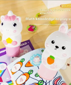 Children'S Seal Toy Magic Stamp Reward Boys And Girls Cartoon Sticker Book Traceless Waterproof Does Not Fade Focus 28 Children'S Seal Toy Magic Stamp Reward Boys And Girls Cartoon Sticker Book Traceless Waterproof Does Not Fade Focus - Image 2