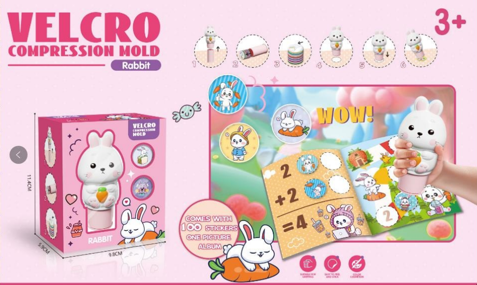 Children'S Seal Toy Magic Stamp Reward Boys And Girls Cartoon Sticker Book Traceless Waterproof Does Not Fade Focus