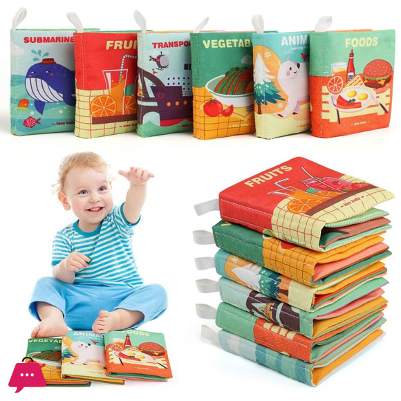 Kids Melody Cloth Books For Babies (Set Of 6 Book) 3 Kids Melody Cloth Books For Babies (Set Of 6 Book)