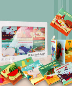 Kids Melody Cloth Books For Babies (Set Of 6 Book) 9 Kids Melody Cloth Books For Babies (Set Of 6 Book) - Image 2