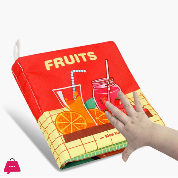 Kids Melody Cloth Books For Babies (Set Of 6 Book) 6 Kids Melody Cloth Books For Babies (Set Of 6 Book) - Image 4