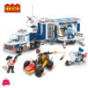 Coco 401 Pcs Police Mobile Command System Diy Building Block Toys For Kids