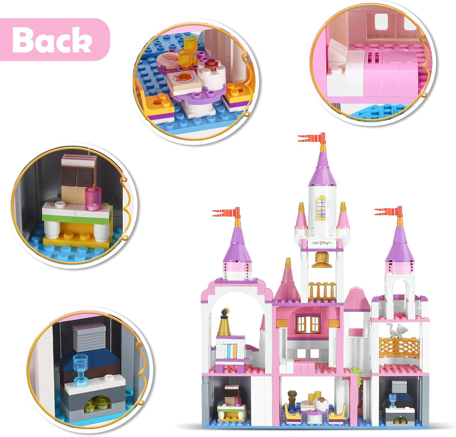 Cogo Dream Castle 516 Pcs 5 Cogo Dream Castle 516 Pcs