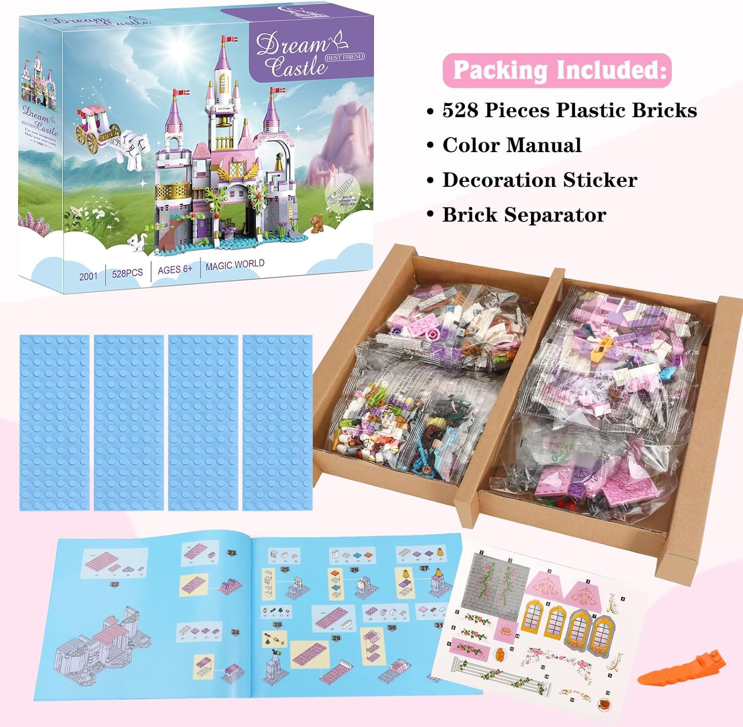 Cogo Dream Castle 516 Pcs 9 Cogo Dream Castle 516 Pcs