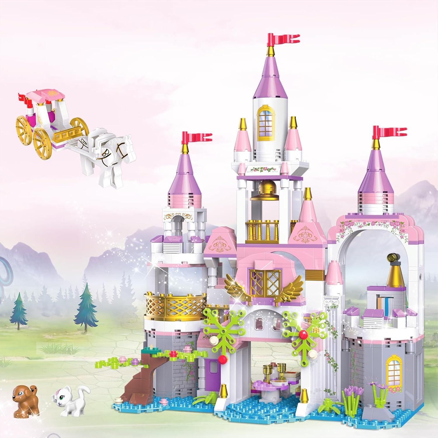 Cogo Dream Castle 516 Pcs 4 Cogo Dream Castle 516 Pcs