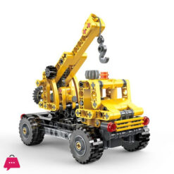 Cogo Plastic Educational Building Blocks Engineering Vehicle Grab Construction Brick Toys - 235-Pcs