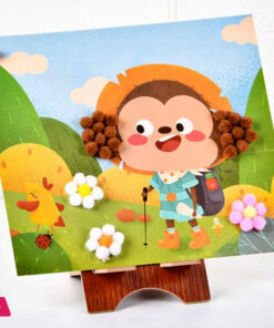 Creative Diy Dotty Colorful Pompom Art Set 9 Creative Diy Dotty Colorful Pompom Art Set - Image 4