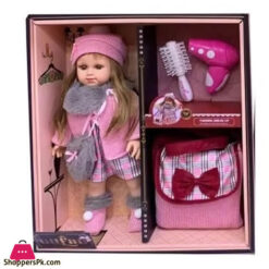 Cufan Doll Musical Girl Doll With Clothes 38Cm