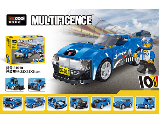 Decool 31018 10 In 1 Super Run Final - Multificence 4 Decool 31018 10 In 1 Super Run Final - Multificence