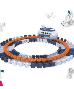 Diy Assembly Space Toys Rocket Electric Toy Track Car 301Pcs 15 Diy Assembly Space Toys Rocket Electric Toy Track Car 301Pcs - Image 3