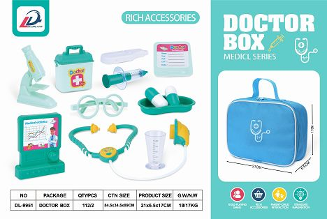 Doctor Set For Kids Medical Equipment Hand Bag 4 Doctor Set For Kids Medical Equipment Hand Bag