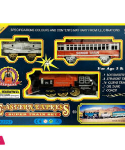 Eastern Express Super Electric Train Set with Puffing Smoke - 23Pcs