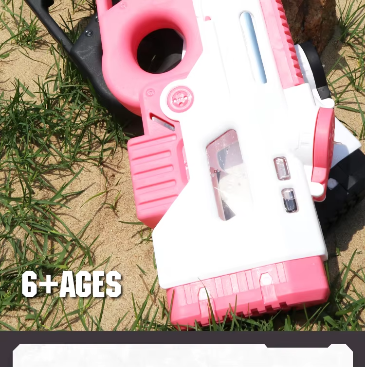 32 Ft High Pressure Electric Water Guns Water Blaster Shooting Outdoor Beach Pool Toys