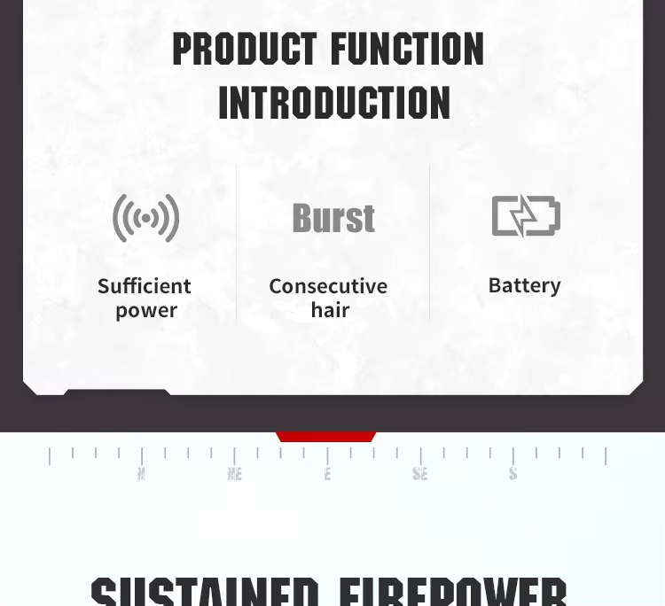 32 Ft High Pressure Electric Water Guns Water Blaster Shooting Outdoor Beach Pool Toys