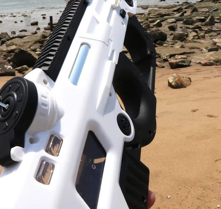 32 Ft High Pressure Electric Water Guns Water Blaster Shooting Outdoor Beach Pool Toys