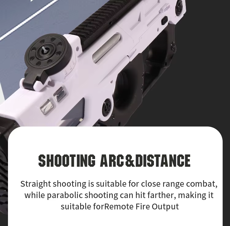 32 Ft High Pressure Electric Water Guns Water Blaster Shooting Outdoor Beach Pool Toys