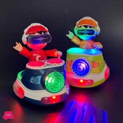 Electronic Interactive Dj Toy For Kids Musical Toys Cute Swing Dancing With Music Led Lights