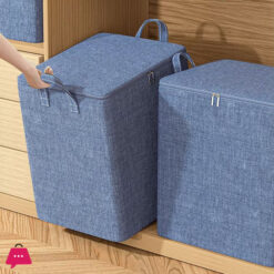 Home Move Clothing Organizer Foldable Quilt Storage Bag Space-saving Closet Organizer for Home Dust-proof