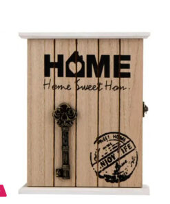 Wood Key Holder Key Box Decorative Key Holder 6 Hook - Image 5