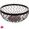 Iron Fruit Basket Metal Basket Living Room Household Decorative Basket Creative Storage Fruit Plate