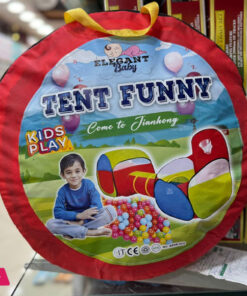 Kids Play Tent House With Tunnel