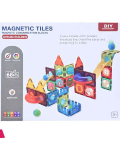 Magnet Tiles Construction Blocks Dream Builder Activity Blocks 68 Pcs