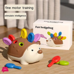 Montessori Educational Toy Fine Motor Toys For Toddlers 1-3 Hedgehog Learning Counting &Amp; Sorting Development Sensory Gifts