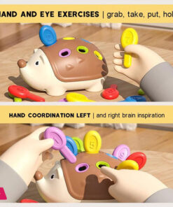 Montessori Educational Toy Fine Motor Toys For Toddlers 1-3 Hedgehog Learning Counting &Amp; Sorting Development Sensory Gifts 33 Montessori Educational Toy Fine Motor Toys For Toddlers 1-3 Hedgehog Learning Counting &Amp; Sorting Development Sensory Gifts - Image 4