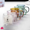 250ml Cute Bear Double-layer Coffee Mug
