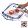 Multifunctional Cutting Board Folding Cutting Board And Simple Draining Basket