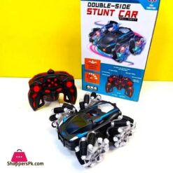 New Stunt Roll Drift RC Car Rechargable Remote Control Spinning Wheels Car With Lights Best Birthday Gifts