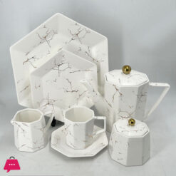 Oxford Hexagon Tea Set Of 24 Piece