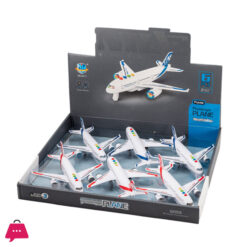 Passenger Friction Airplane with Lights and Sounds