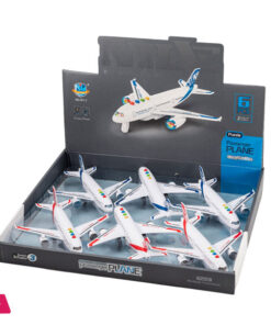 Passenger Friction Airplane with Lights and Sounds