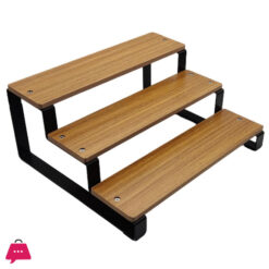 Pastry Stand Wooden 3 Step Salad Bar Stand