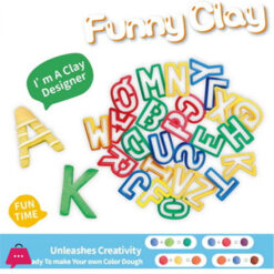 Plasticine Magical Alphabets & Number Intelligent Play Dough