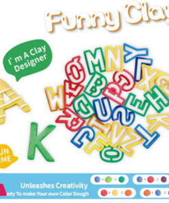 Plasticine Magical Alphabets & Number Intelligent Play Dough