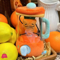 Plush Carrot Juicer Toy Cute Creative Novelty Portable Carrot Doll