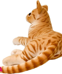 Plush Toys Stuffed Realistic Tabby Cats Gifts For Children 35Cm - Image 3