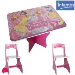 Infantes Kids Portable Study Table &Amp; Chair Wood - 2 Chair &Amp; Table