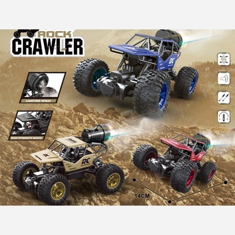 Rechargeable Remote Control Car 1:18 Smoke Generator Off-Road Model