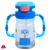 Robot Premium Bubble Sipper 300 Ml - Anti Spill Sippy Cup With Straw Bpa Free