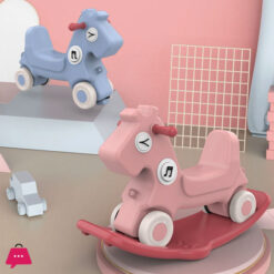 Rocking Horse 1-5 Years Old 2 In 1 Rocking Riding Horse