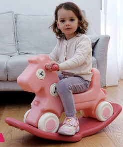 Rocking Horse 1-5 years old 2 in 1 Rocking Riding Horse