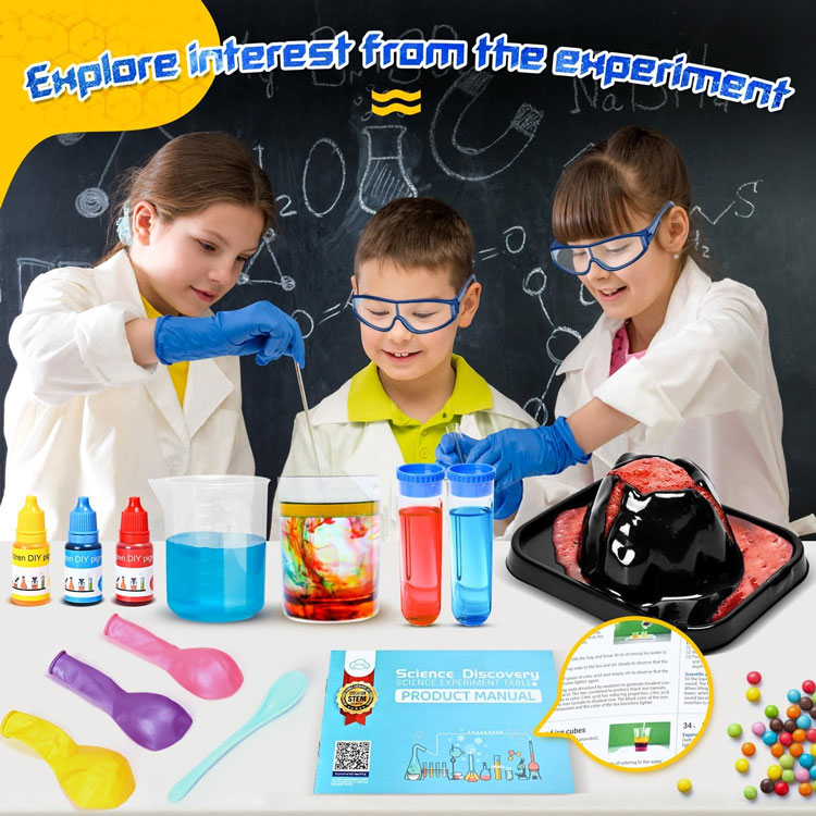 Science Kits For Kids, 68 Lab Science Experiments, 27 Pcs Educational Science Toys
