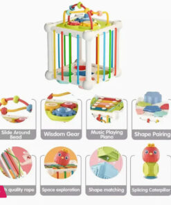 Sobebear Multifunction Shape Sorting Box Sensory Toy For Babies - Image 4