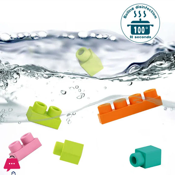 Soft Rubber Blocks Preschool Children Educational Building Blocks Toys 13Pcs/23Pcs 8 Soft Rubber Blocks Preschool Children Educational Building Blocks Toys 13Pcs/23Pcs - Image 6